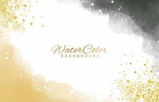 Abstract colorful watercolor for background. vector