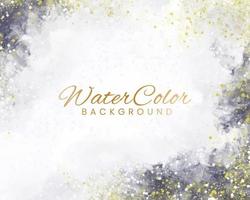 Abstract colorful watercolor for background. vector