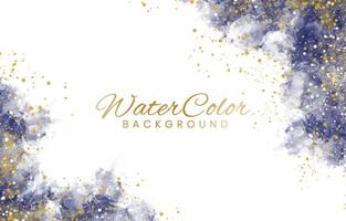 Abstract colorful watercolor for background. vector