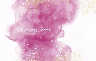 Abstract colorful watercolor for background. vector