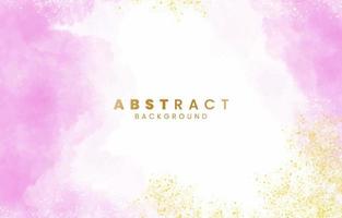 Abstract colorful watercolor for background. vector