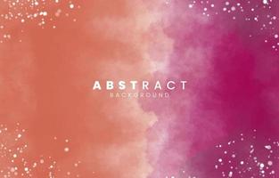 Abstract colorful watercolor for background. vector