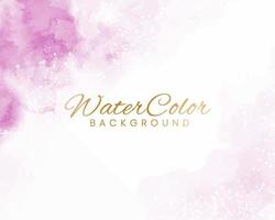 Abstract colorful watercolor for background. vector