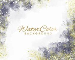 Abstract colorful watercolor for background. vector