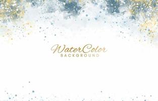 Abstract colorful watercolor for background. vector