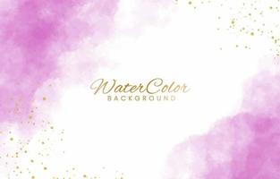 Abstract colorful watercolor for background. vector