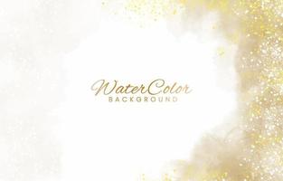 Abstract colorful watercolor for background. vector