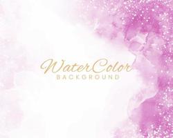 Abstract colorful watercolor for background. vector