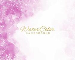 Abstract colorful watercolor for background. vector