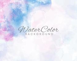 Abstract colorful watercolor for background. vector