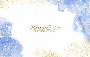 Abstract colorful watercolor for background. vector