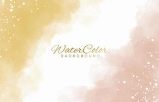 Abstract colorful watercolor for background. vector