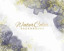 Abstract colorful watercolor for background. vector