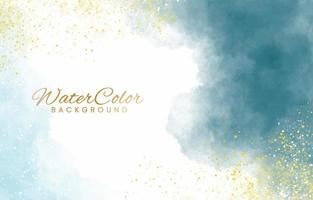 Abstract colorful watercolor for background. vector