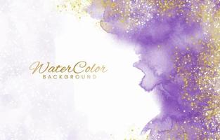 Abstract colorful watercolor for background. vector