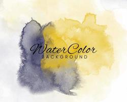 Abstract colorful watercolor for background. vector