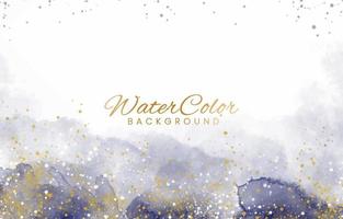 Abstract colorful watercolor for background. vector