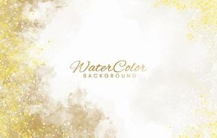 Abstract colorful watercolor for background. vector