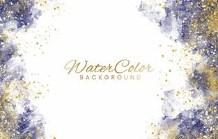 Abstract colorful watercolor for background. vector