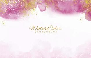 Abstract colorful watercolor for background. vector