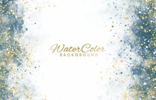 Abstract colorful watercolor for background. vector