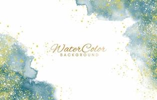 Abstract colorful watercolor for background. vector