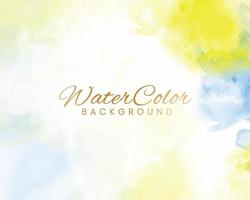 Abstract colorful watercolor for background. vector