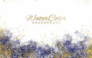 Abstract colorful watercolor for background. vector