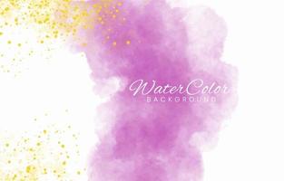 Abstract colorful watercolor for background. vector