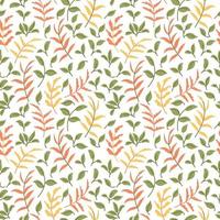 Leaves Seamless Pattern vector