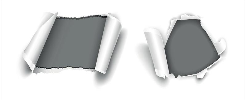 Gray paper vector