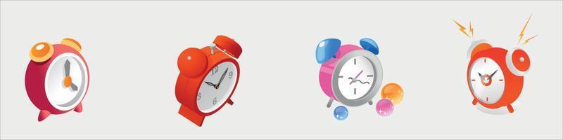 Deadline Clock  Circle Icon vector