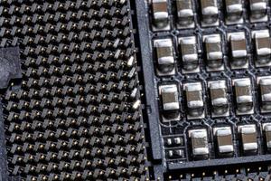 bent CPU socket pins photo