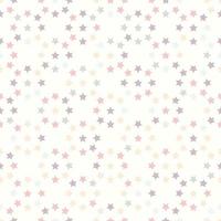 Seamless pattern with stars on white background. vector