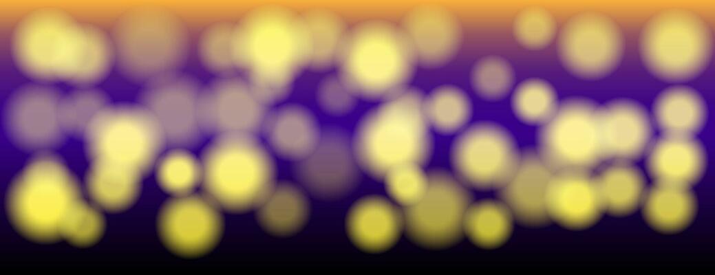 blurred bokeh yellow light abstract background