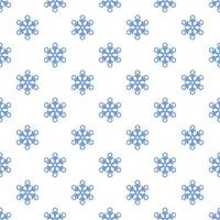 seamless texture with snowflakes. christmas or winter pattern vector