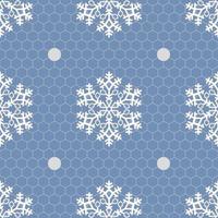 christmas seamless pattern with snowflakes. snowflakes lace texture vector