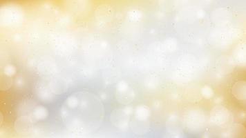 Happy Holidays and a Prosperous New Year Vector background in EPS10 format with realistic bokeh and gold glitter