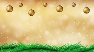 Happy Holidays and a Prosperous New Year Vector background in EPS10 format with realistic bokeh and gold glitter