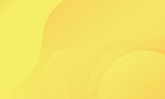 Abstract Yellow Fluid Wave Background vector