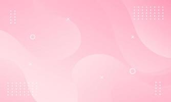 Abstract Pink Fluid Wave Background vector