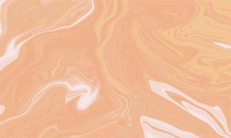 Abstract Orange Liquid Marble Background vector