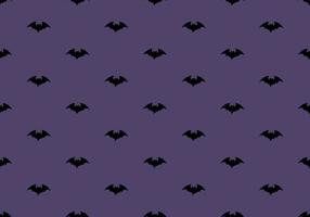 Dark pattern with black bats on purple background. Halloween festive autumn decoration. October holiday print for paper printing, textile and design vector