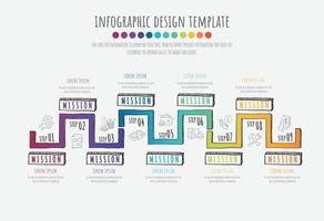 Hand drawing elements for Infographic vector