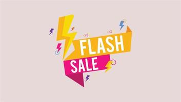 Flash Best offer sale Discount Banner png vector