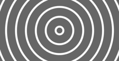 Concentric circle. Illustration for sound wave. Abstract circle line pattern. Black and white graphic vector