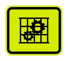 PPE Icon.Use Guards Protection Symbol Sign Isolate On White Background,Vector Illustration EPS.10 vector