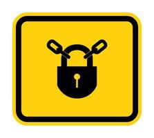 PPE Icon.Keep Locked Symbol Sign Isolate On White Background,Vector Illustration EPS.10 vector