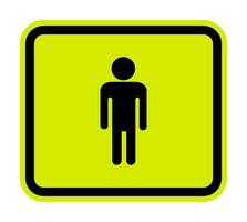 Prohibit People Allowed,Do Not Enter,No Man Entry Sign Isolate On White Background,Vector Illustration vector