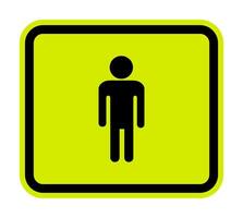 Prohibit People Allowed,Do Not Enter,No Man Entry Sign Isolate On White Background,Vector Illustration vector